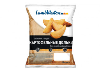 Картофельные дольки со специями в кожуре W01 Россия 5шт*2,5кг