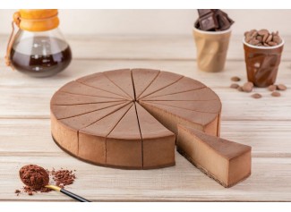 Пирог сырный чизкейк Шоколадный Betty’s cake 1,6кг |  16 порций