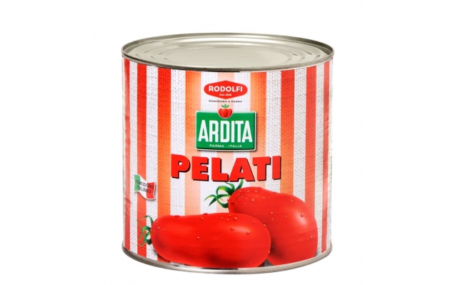 Томаты очищенные целые Pelati Ардита 2,5кг 6 шт в упаковке 119224002