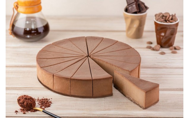 Пирог сырный чизкейк Шоколадный Betty’s cake 1,6кг |  16 порций