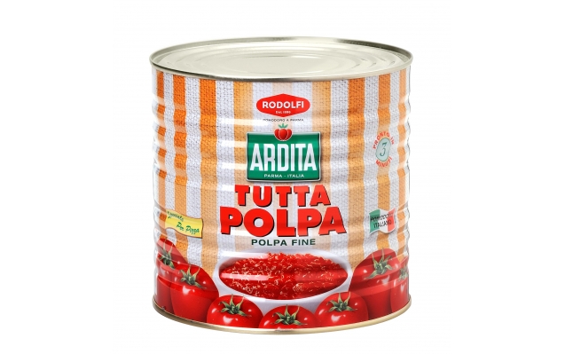 Помидоры мякоть Tutta Polpa Ардита 2,5 кг  6шт в упаковке