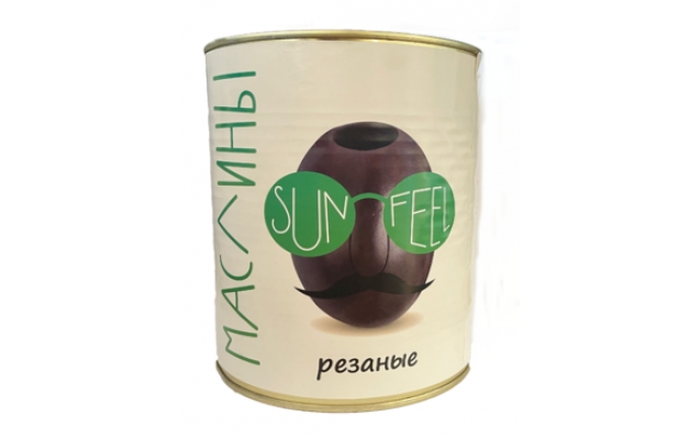 Маслины резаные 3100мл
