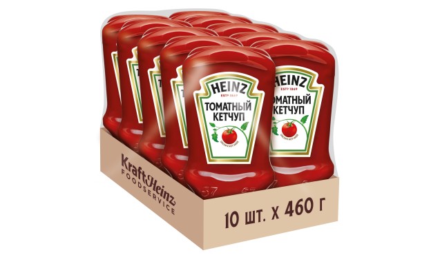 Кетчуп томатный Хайнц пластик 570г